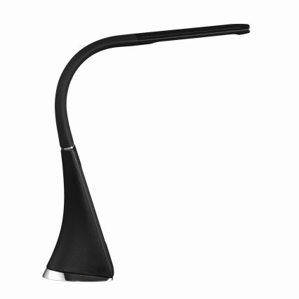 LED prigušiva dodirna stona lampa sa displejem LED/7W/5V crna