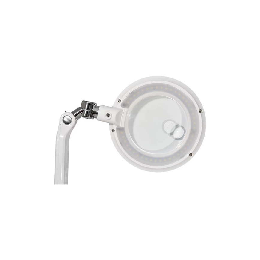 LED prigušiva stona lampa sa lupom LED/7W/230V 6500K bela
