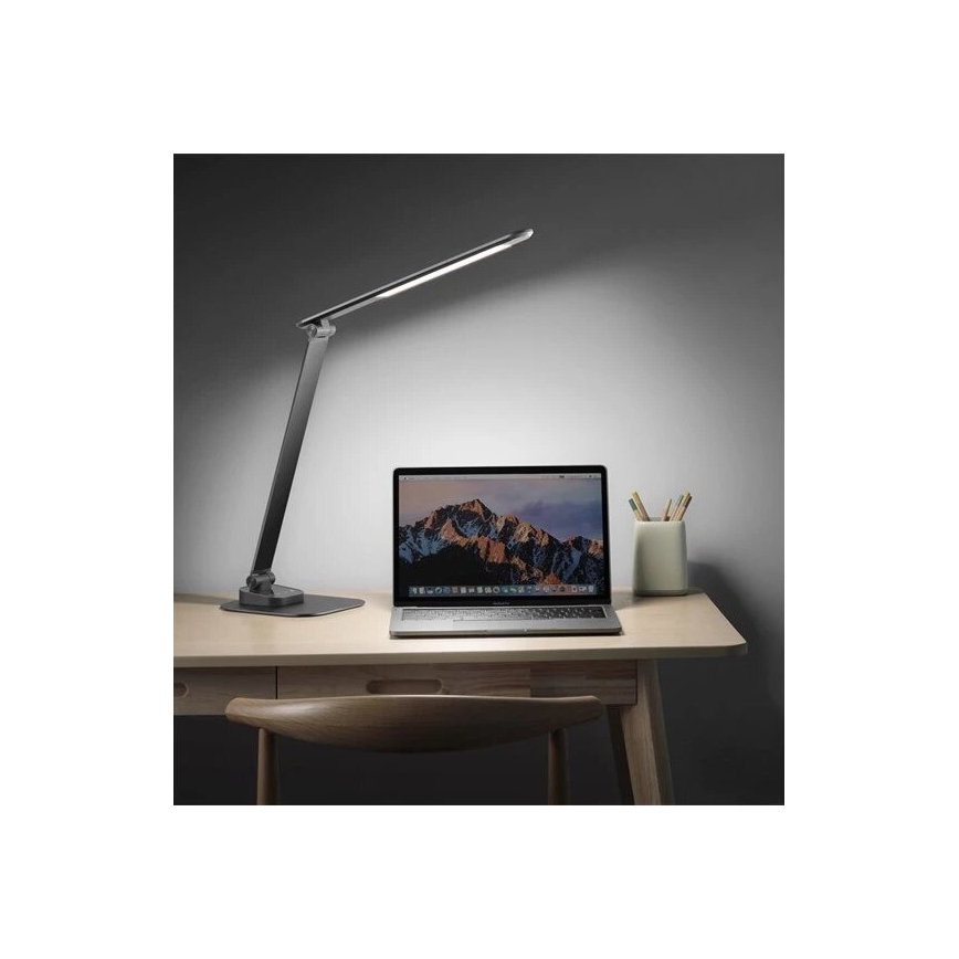 LED prigušiva stona lampa sa USB LED/7,5W/230V 3000K/4000K/5500K antracit