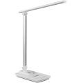 LED prigušiva stona lampa sa USB priključkom, LED/9W/230V, 3000K/4000K/5500K, bela