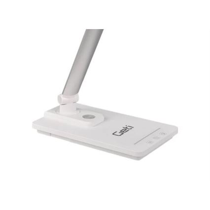 LED prigušiva stona lampa sa USB priključkom, LED/9W/230V, 3000K/4000K/5500K, bela