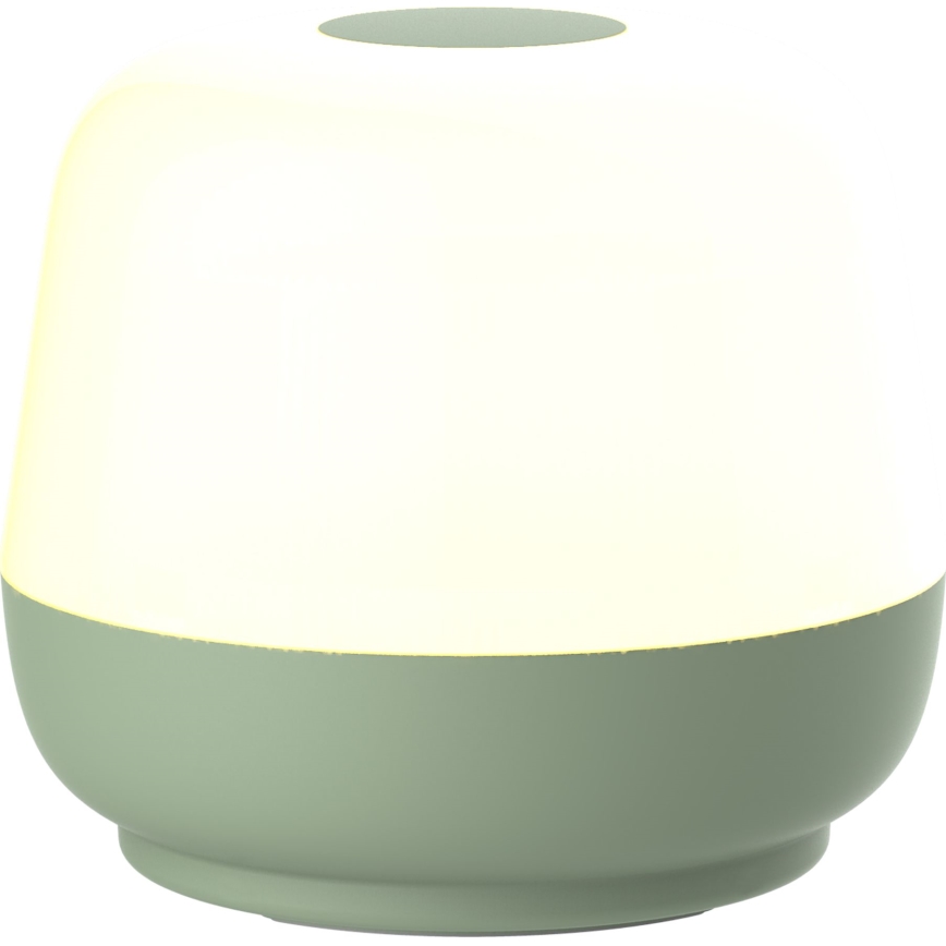 LED prigušiva dodirna spoljašnja stona lampa SAMBA LED/1,2W/5V USB 1200 mAh IP44 zelena