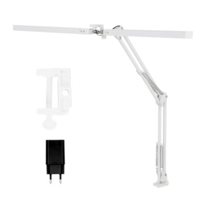 LED prigušiva stona lampa TENUIX DUO LED/15W/230V 3000-6000K bela