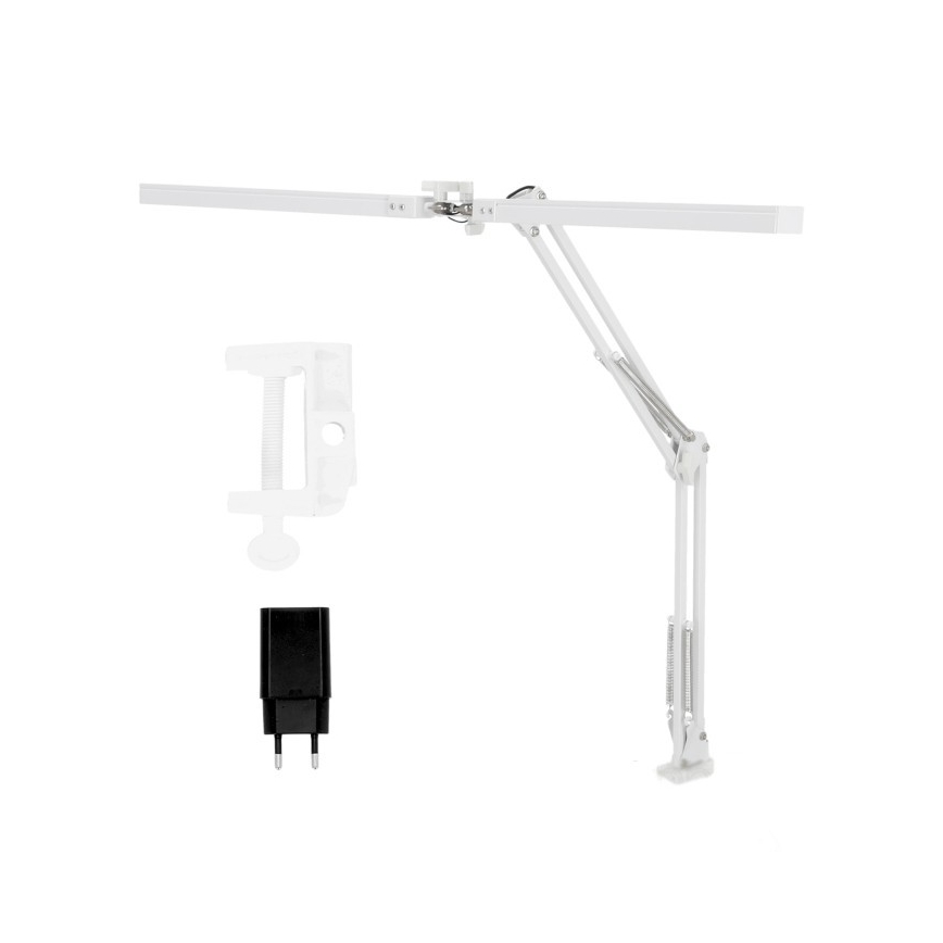 LED prigušiva stona lampa TENUIX DUO LED/15W/230V 3000-6000K bela