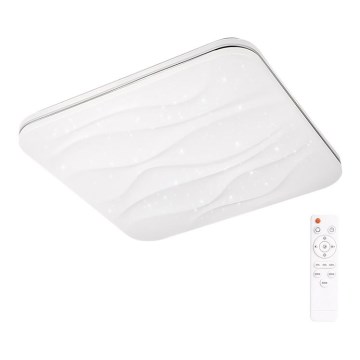 LED prigušiva stropna lampa DESERT LED/72W/230V + daljinski upravljač