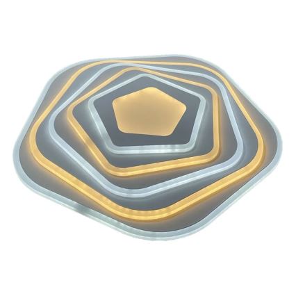 Prigušiva LED stropna svetiljka LED/125W/230V 3000-6500K + daljinski upravljač