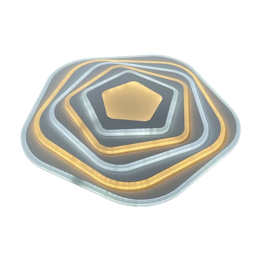 Prigušiva LED stropna svetiljka LED/125W/230V 3000-6500K + daljinski upravljač