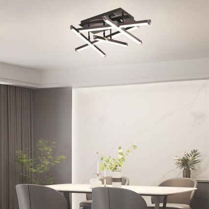 LED prigušiva stropna lampa LED/60W/230V 3000-6500K + daljinski upravljač