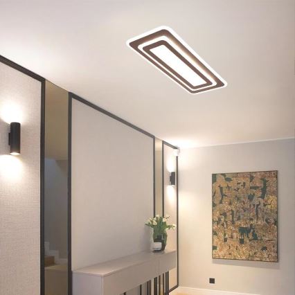 LED prigušiva stropna lampa LED/85W/230V 3000-6500K + daljinski upravljač