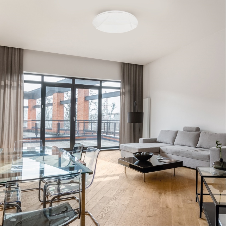 Prigušiva plafonska LED svetiljka ALLISTER LED/50W/230V 3000-6000K + daljinski upravljač