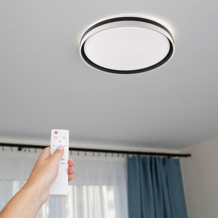 LED prigušiva kupatilska plafonska svetiljka BARBARA LED/72W/230V prečnik 48,5 cm 3000-6000K IP44 + daljinski upravljač