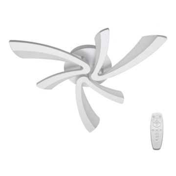 LED prigušiva stropna svetiljka FLORANCE 2xLED/30W/230V + daljinski upravljač