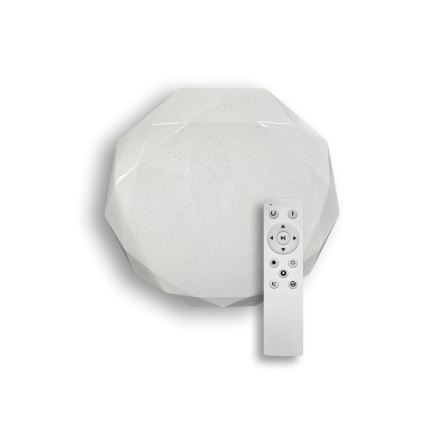 LED prigušiva stropna svetiljka INDUS LED/60W/230V 2700-6500K prečnik 58 cm + daljinski upravljač