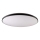 LED prigušiva stropna svetiljka KERN LED/100W/230V 3000/4000/6000K prečnik 100 cm crna + daljinski upravljač