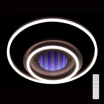 LED prigušiva stropna svetiljka LED/100W/230V + daljinski upravljač