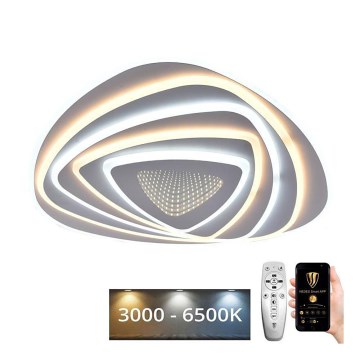 LED prigušiva stropna svetiljka LED/130W/230V 3000-6500K + daljinski upravljač