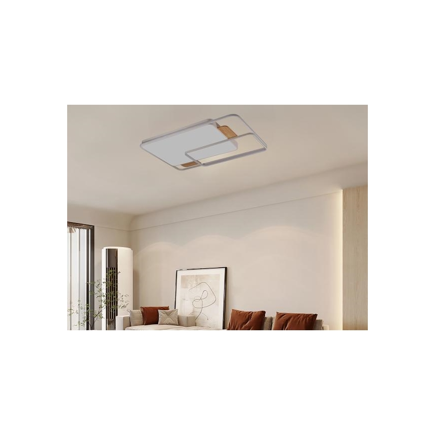LED prigušiva stropna svetiljka LED/280W/230V 3000-6500K + daljinski upravljač