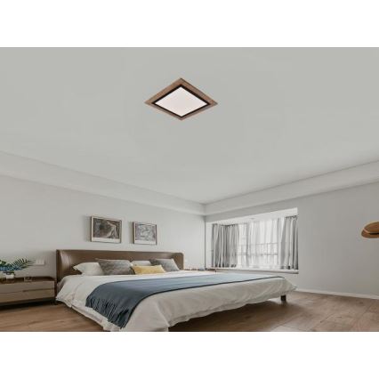LED prigušiva stropna svetiljka LED/35W/230V 3000-6500K + daljinski upravljač