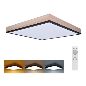 LED prigušiva stropna svetiljka LED/40W/230V 3000-6500K + daljinski upravljač