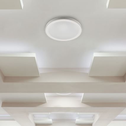 LED prigušiva stropna svetiljka LED/40W/230V 3000K/4000K/6500K prečnik 41 cm + daljinski upravljač