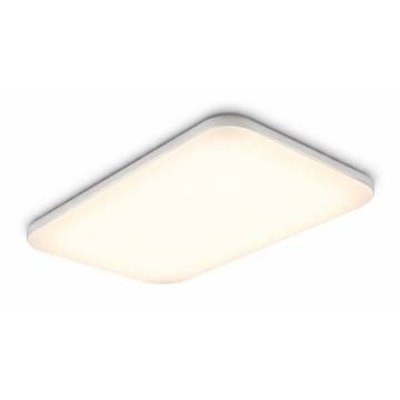 LED prigušiva stropna svetiljka LED/48W/230V 3000-6500K bela + daljinski upravljač