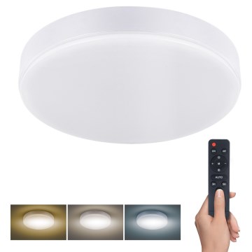 LED prigušiva stropna svetiljka LED/50W/230V 3000-6000K + daljinski upravljač