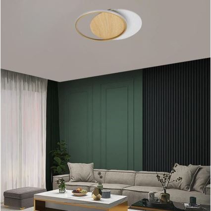 LED prigušiva stropna svetiljka LED/60W/230V 3000-6500K + daljinski upravljač