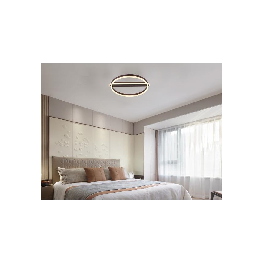 LED prigušiva stropna svetiljka LED/60W/230V 3000-6500K + daljinski upravljač