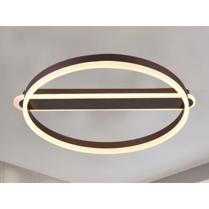 LED prigušiva stropna svetiljka LED/60W/230V 3000-6500K + daljinski upravljač