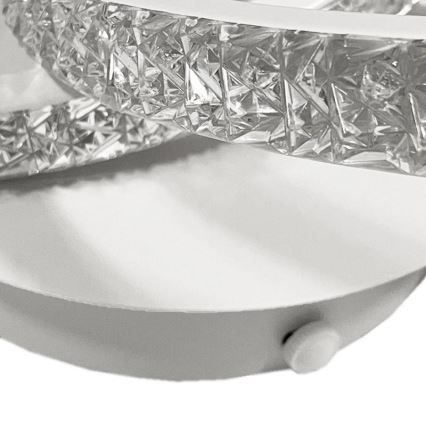 LED prigušiva stropna svetiljka LED/70W/230V 3000-6500K bela + daljinski upravljač