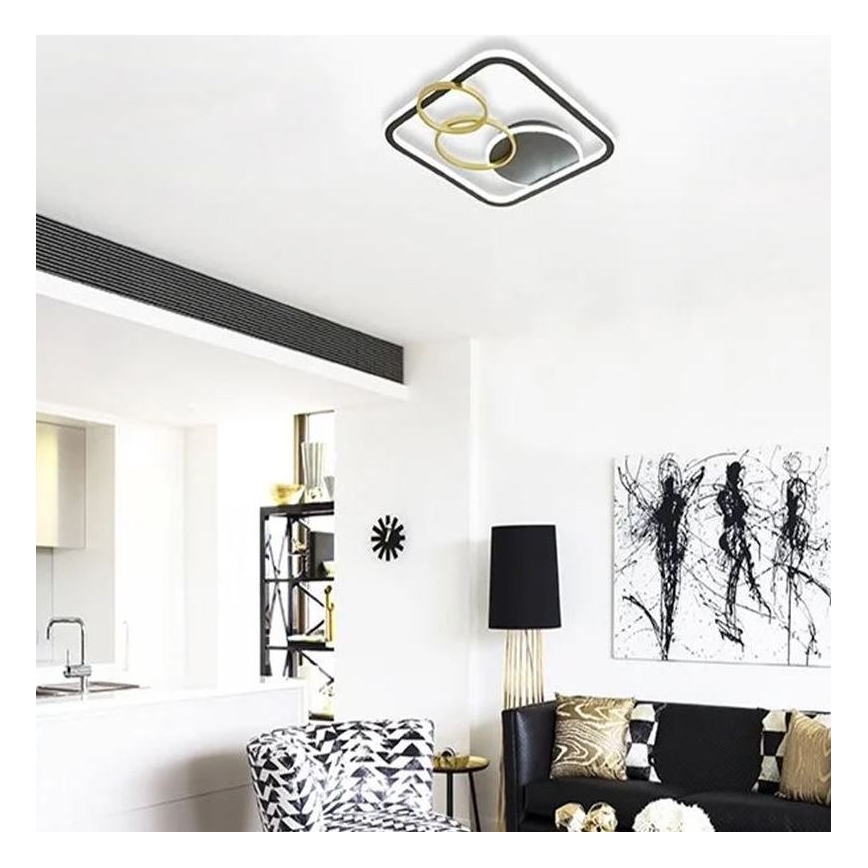 LED prigušiva stropna svetiljka LED/70W/230V 3000-6500K + daljinski upravljač