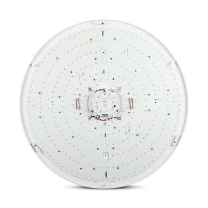 LED prigušiva plafonska svetiljka LED/72W/230V 3000-6500K fi 67 cm bela + daljinski upravljač