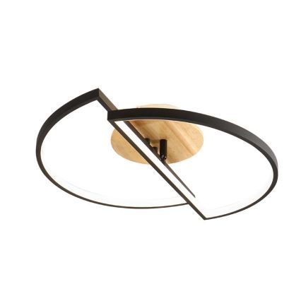 LED prigušiva plafonska lampa LED/75W/230V 3000-6500K bukva + daljinski upravljač