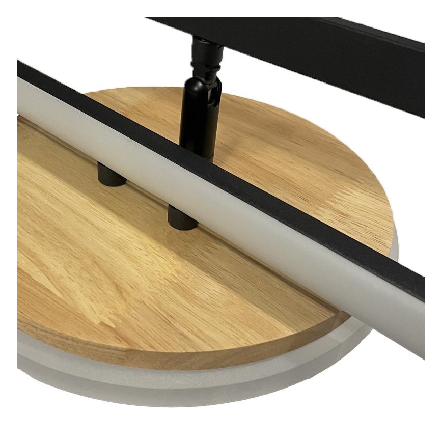 LED prigušiva plafonska lampa LED/75W/230V 3000-6500K bukva + daljinski upravljač