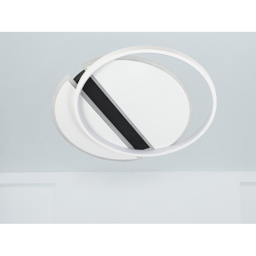 LED prigušiva stropna svetiljka LED/80W/230V 3000-6500K bela + daljinski upravljač