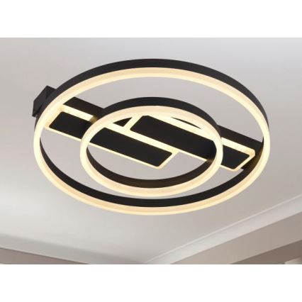 LED prigušiva stropna svetiljka LED/80W/230V 3000-6500K + daljinski upravljač