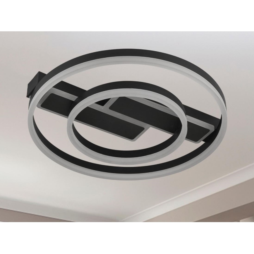 LED prigušiva stropna svetiljka LED/80W/230V 3000-6500K + daljinski upravljač