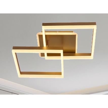 LED prigušiva stropna svetiljka LED/80W/230V 3000-6500K + daljinski upravljač