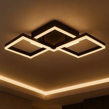 LED prigušiva stropna svetiljka LED/85W/230V 3000-6500K + daljinski upravljač