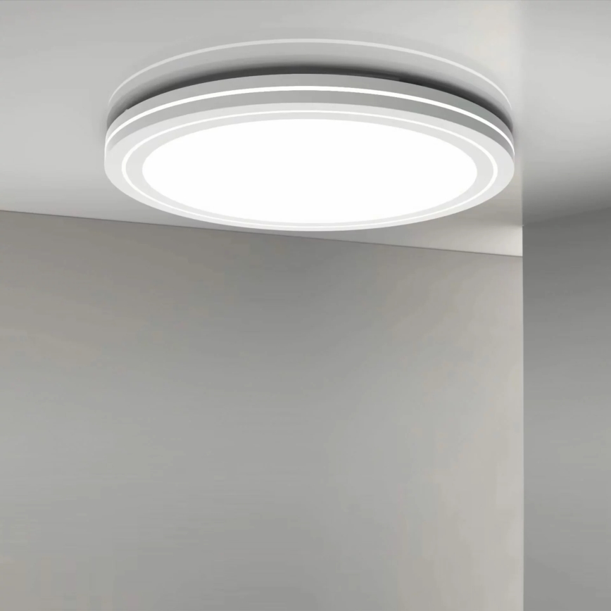 LED prigušiva kupatilska stropna svetiljka MARIAN LED/72W/230V pr. 48 cm 3000-6000K IP44 + daljinski upravljač