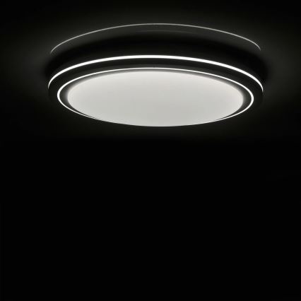 LED prigušiva kupatilska stropna svetiljka MARIAN LED/72W/230V pr. 48 cm 3000-6000K IP44 + daljinski upravljač