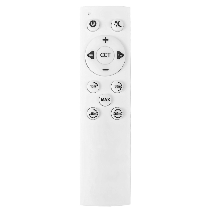LED prigušiva plafonska svetiljka SMART GALAXY MODERN LED/24W/230V 3000-6500K prečnik 55 cm krem/bela + daljinski upravljač