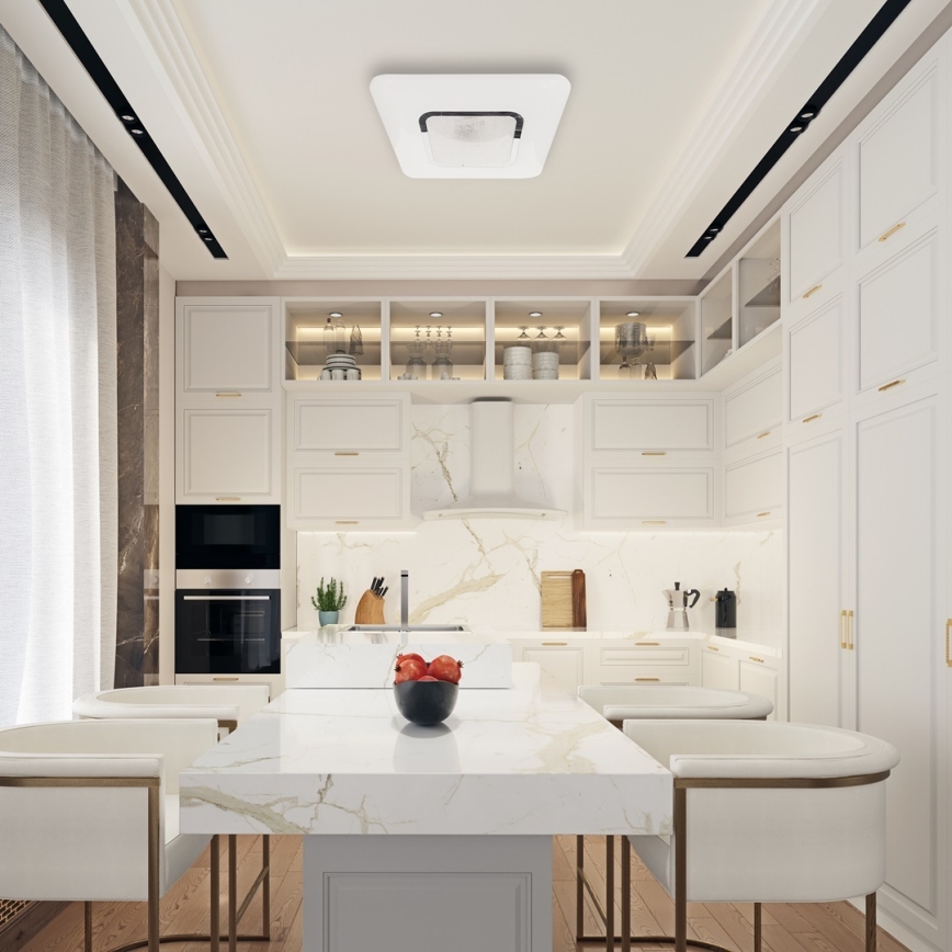 LED prigušiva plafonsko svetlo SPARKY LED/65W/230V 3000-6000K + daljinski upravljač