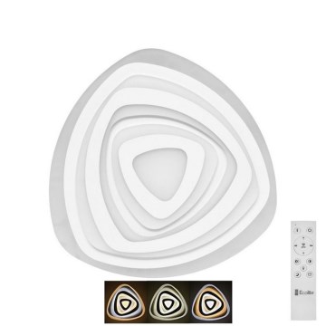 LED prigušiva stropna svetiljka VELA LED/60W/230V 2700-6500K + daljinski upravljač