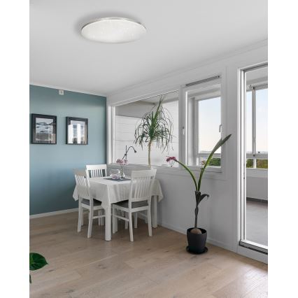 LED prigušiva stropna svetiljka VENTA LED/36W/230V 2700-6500K Ø 48 cm + daljinski upravljač