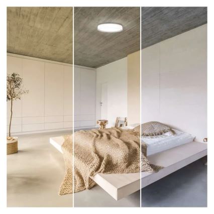 LED prigušiva plafonsko svetlo GoSmart LED/45W/230V prečnik 50 cm 2700-6500K Wi-Fi Tuya + daljinski upravljač