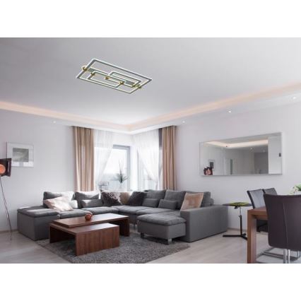 LED prigušiva stropno svetlo LED/280W/230V 3000-6500K + daljinski upravljač