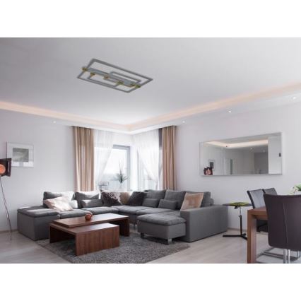LED prigušiva stropno svetlo LED/280W/230V 3000-6500K + daljinski upravljač