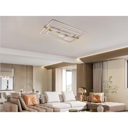 LED prigušiva stropno svetlo LED/280W/230V 3000-6500K + daljinski upravljač