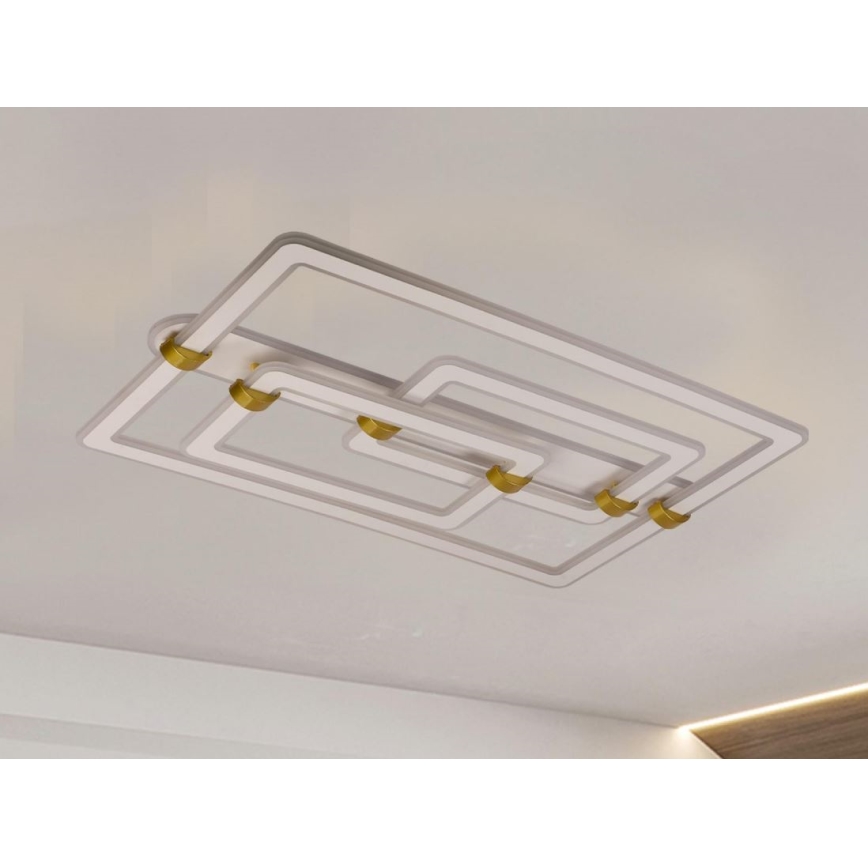 LED prigušiva stropno svetlo LED/280W/230V 3000-6500K + daljinski upravljač